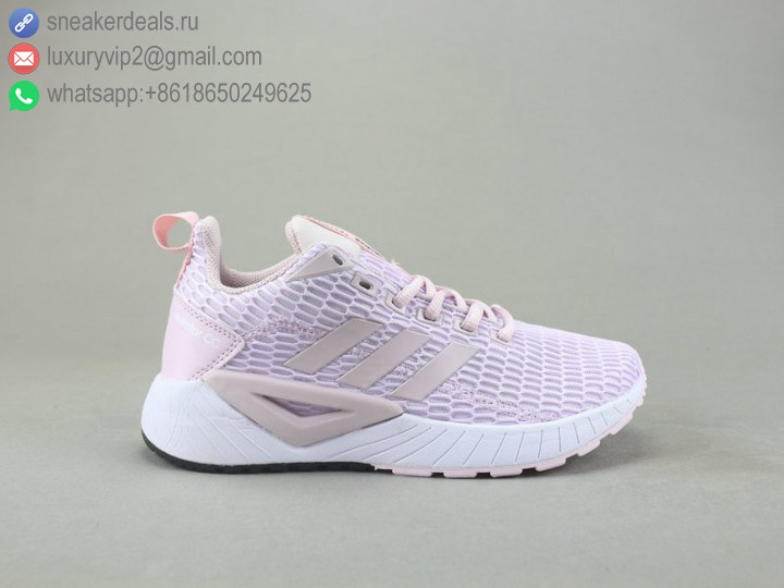 ADIDAS NEO QUESTAR CC W BR RUNNING SHOES PINK WHITE WOMEN